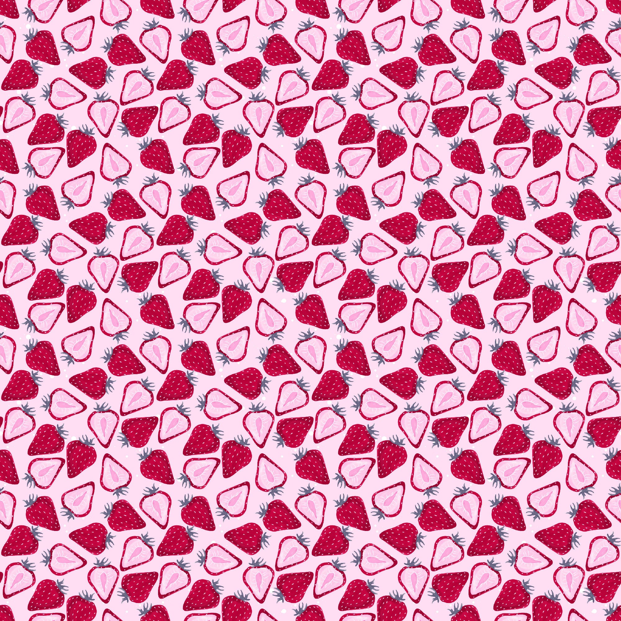 Happiness is Homemade Collection Kitchen Kiss 12 x 12 Double-Sided Scrapbook Paper by SSC Designs