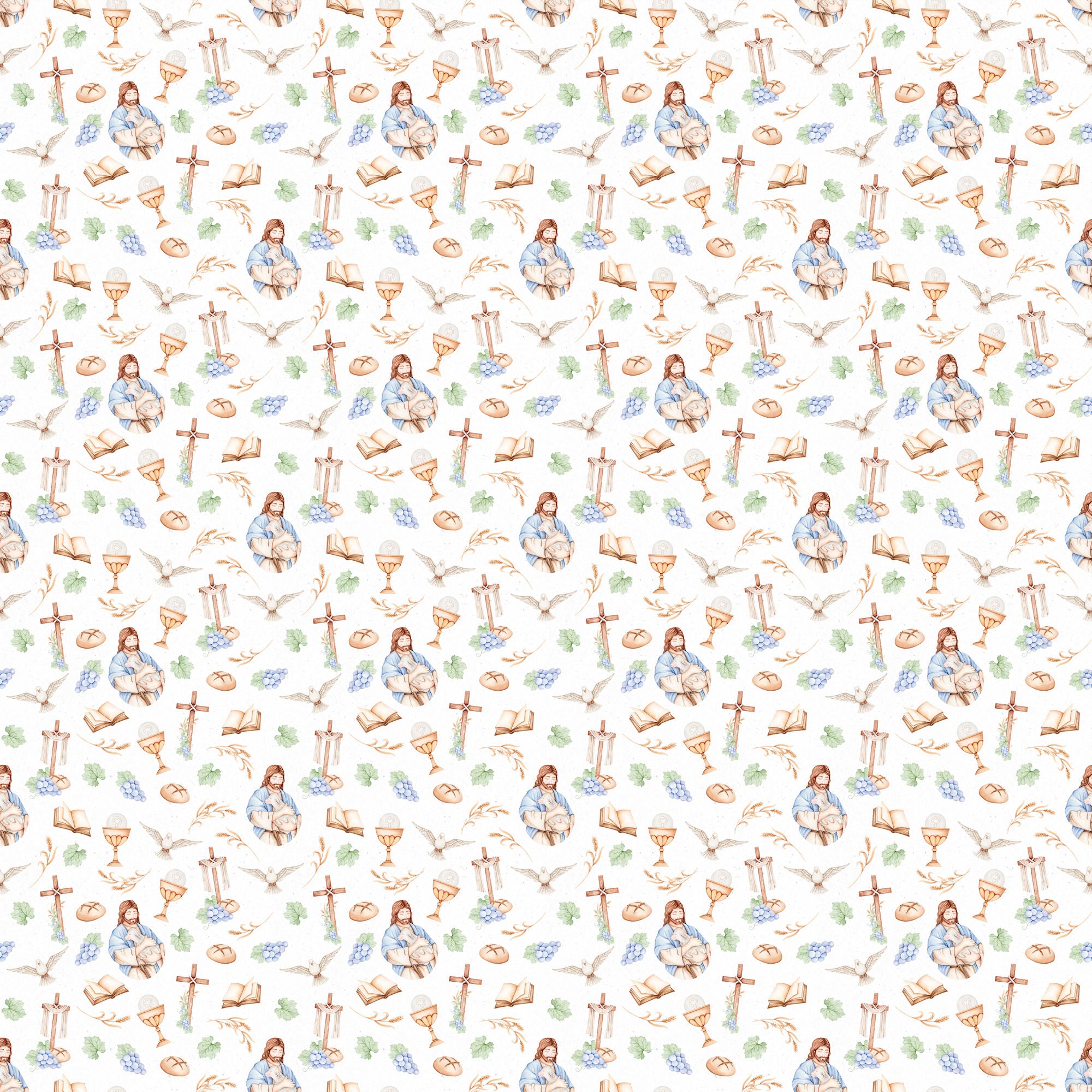 He Is Risen Collection Love 12 x 12 Double-Sided Scrapbook Paper by SSC Designs