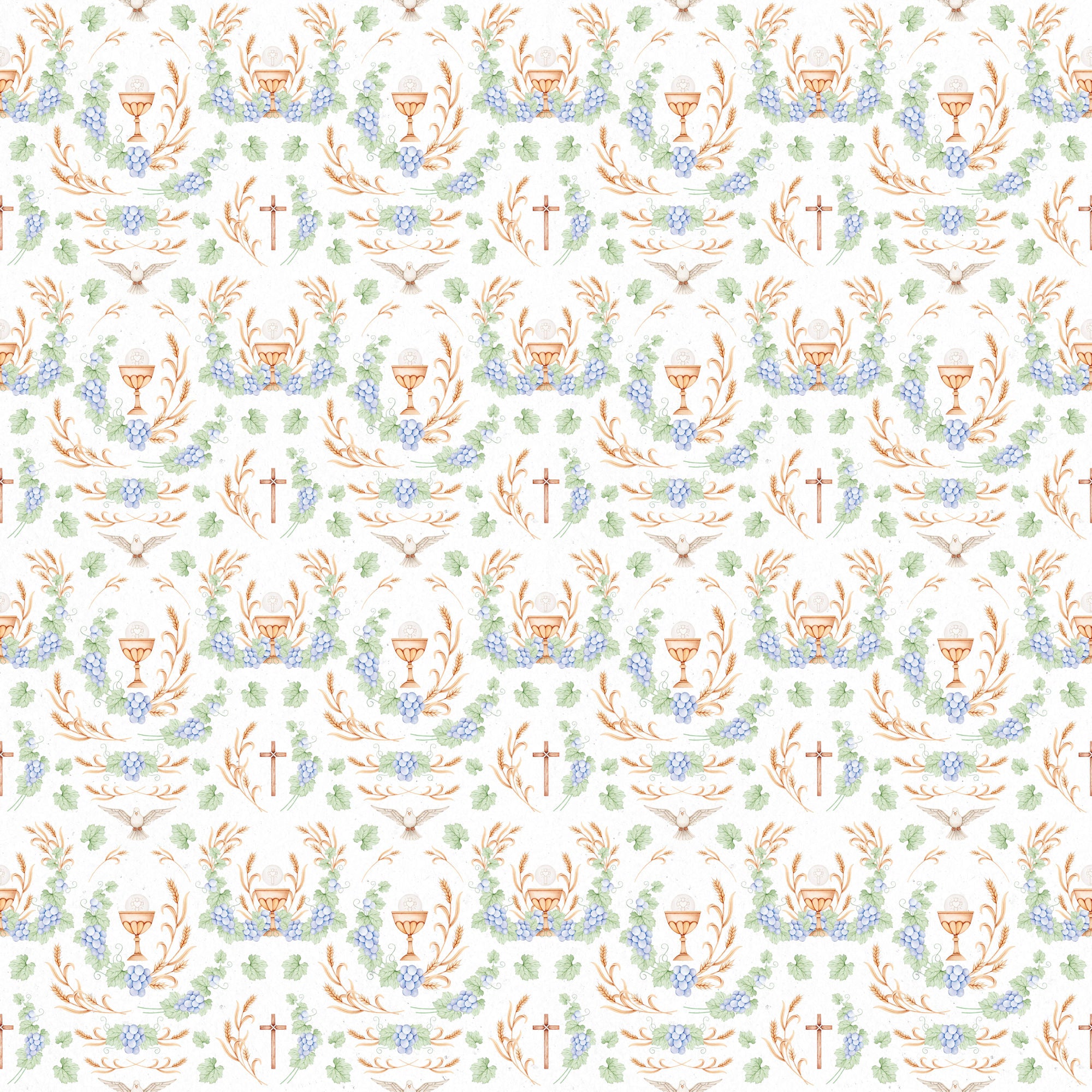 He Is Risen Collection Faith 12 x 12 Double-Sided Scrapbook Paper by SSC Designs