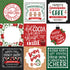 Have A Holly Jolly Christmas Collection 4x4 Journaling Cards 12 x 12 Double-Sided Scrapbook Paper by Echo Park Paper