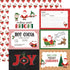 Have A Holly Jolly Christmas Collection 6 x 4 Journaling Cards 12 x 12 Double-Sided Scrapbook Paper by Echo Park Paper
