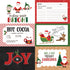 Have A Holly Jolly Christmas Collection 6 x 4 Journaling Cards 12 x 12 Double-Sided Scrapbook Paper by Echo Park Paper