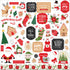 Have A Holly Jolly Christmas Collection 12 x 12 Scrapbook Sticker Sheet by Echo Park Paper
