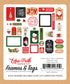 Have A Holly Jolly Christmas Collection Scrapbook Frames & Tags by Echo Park