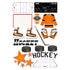 Hockey Season Collection Laser Cut Scrapbook Ephemera Embellishments by SSC Designs