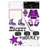 Hockey Season Collection Laser Cut Scrapbook Ephemera Embellishments by SSC Designs