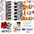 Hockey Season Custom Color 12 x 12 Scrapbook Paper & Embellishment Kit by SSC Designs