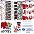 Hockey Season Custom Color 12 x 12 Scrapbook Paper & Embellishment Kit by SSC Designs