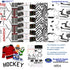 Hockey Season Custom Color 12 x 12 Scrapbook Paper & Embellishment Kit by SSC Designs