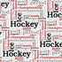 Hockey Season Collection Stick & Score 12 x 12 Double-Sided Scrapbook Paper by SSC Designs