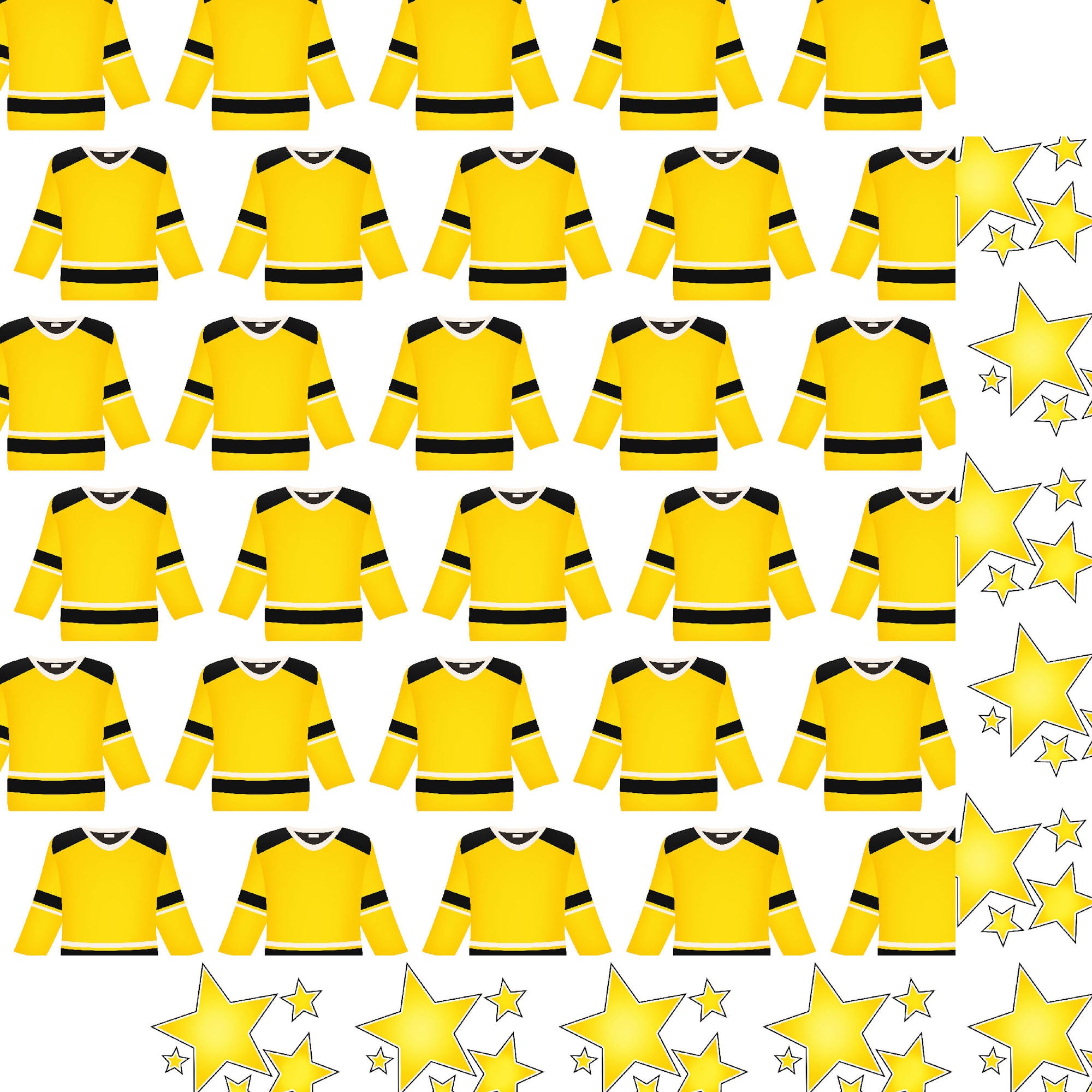 Hockey Season Collection Team Spirit 12 x 12 Double-Sided Scrapbook Paper by SSC Designs