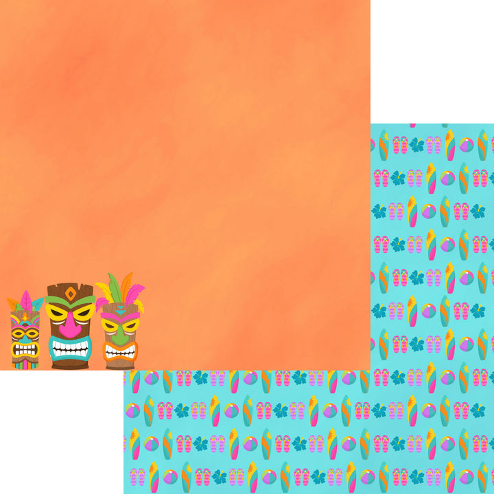 SSC Designs Hawaiian Luau Scrapbook Supply Companies