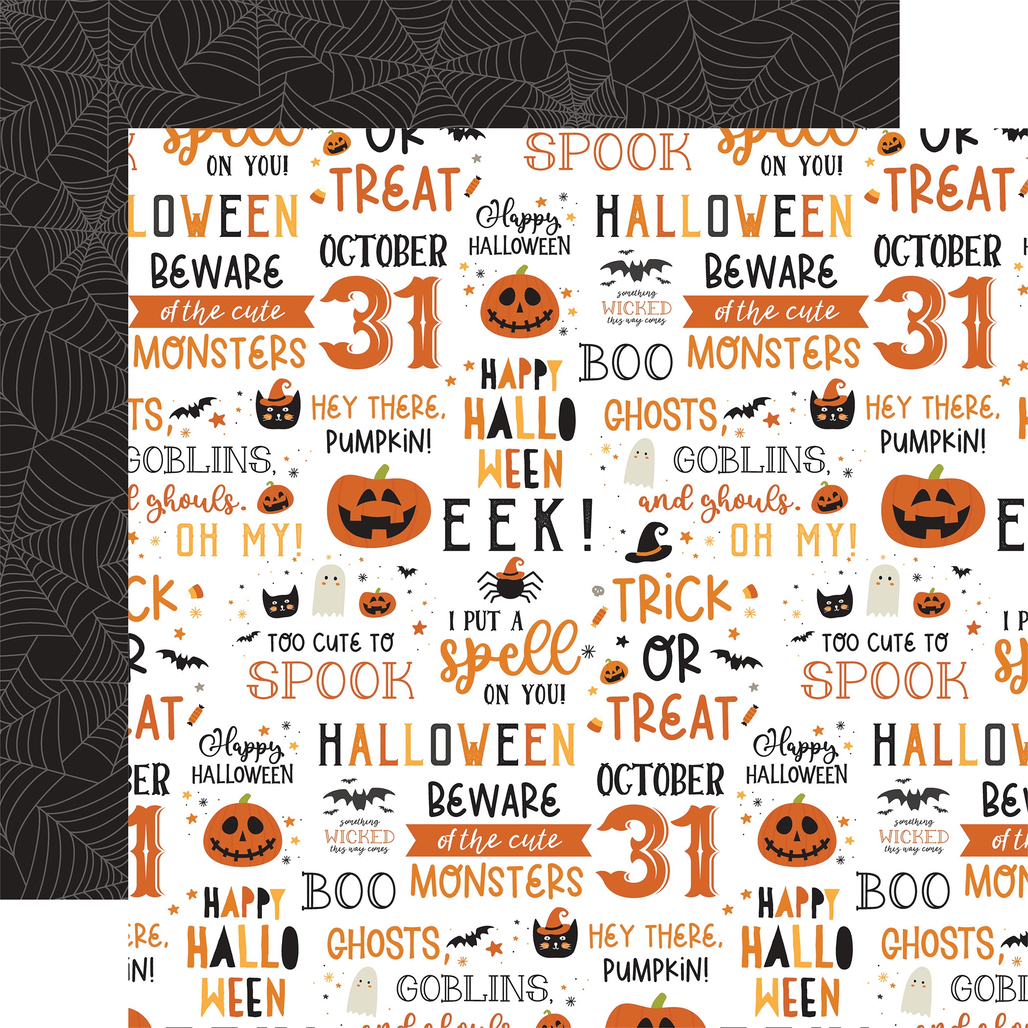 Halloween Party 12 x 12 Scrapbook Colllection Kit by Echo Park Paper