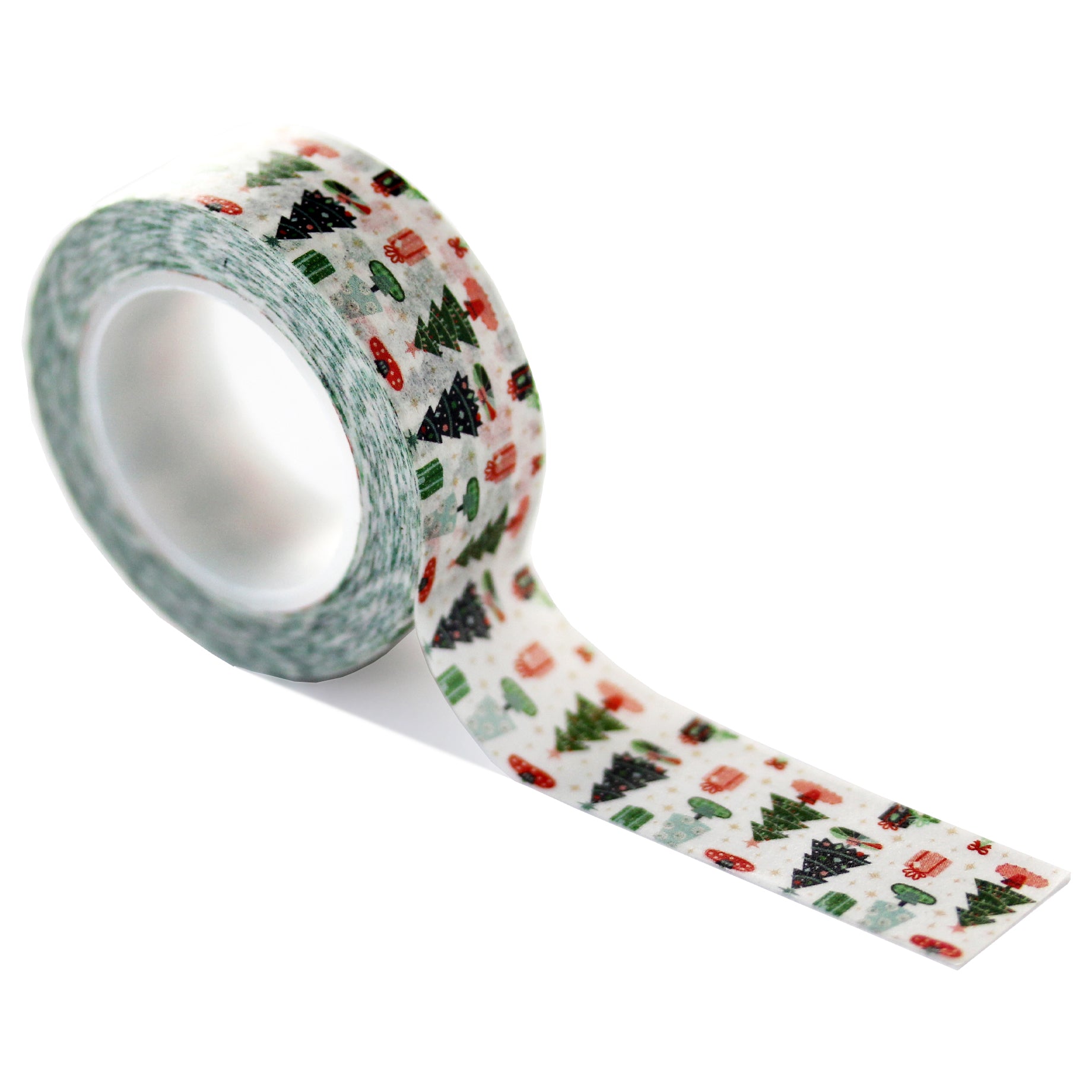 Happy Holidays Collection Festive Tree Fun Washi Tape by Echo Park Paper - 30 Feet