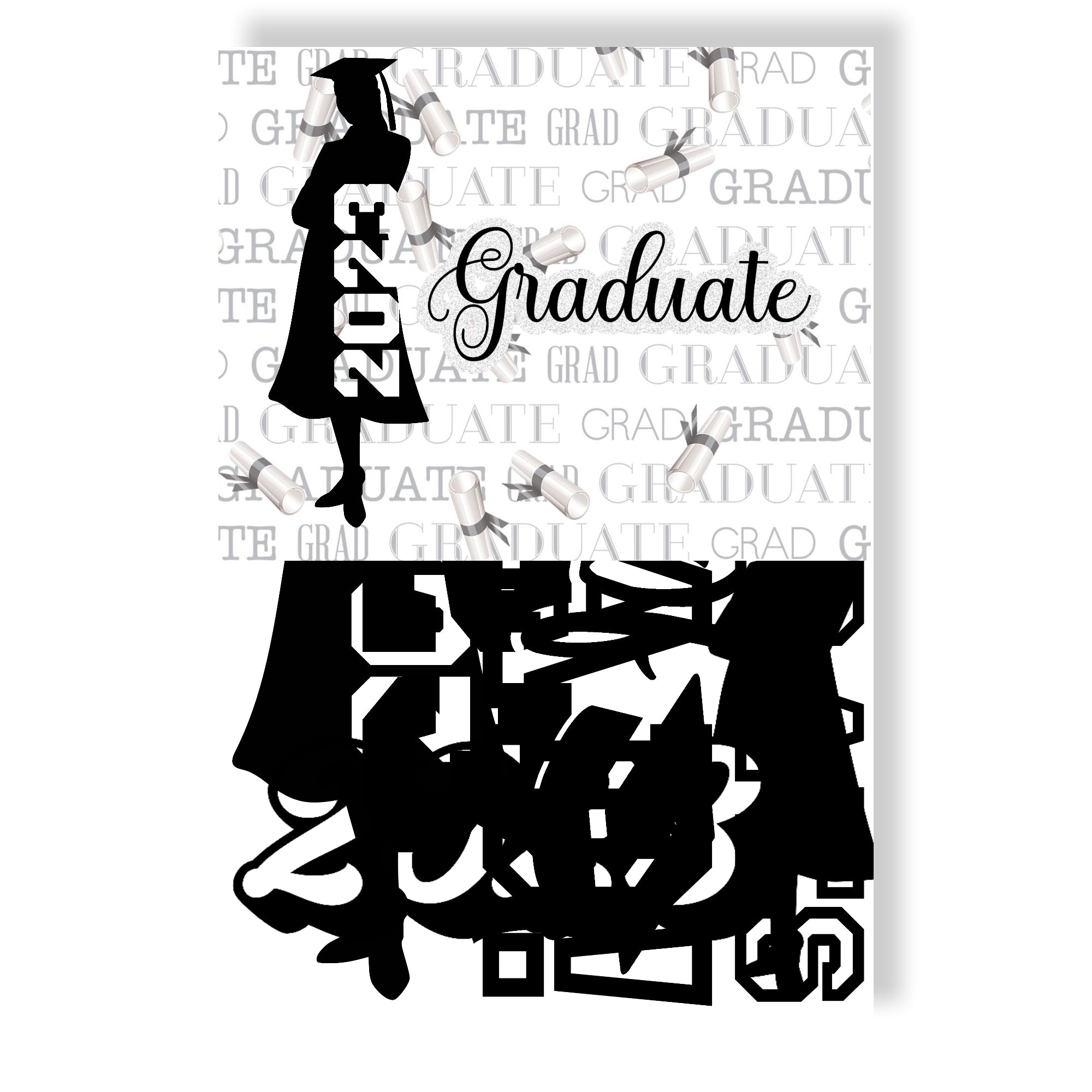 Graduation - She Did It Collection 12 x 12 Scrapbook Collection Kit by SSC Designs