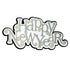 Happy New Year Glitter 4 x 6 Scrapbook Embellishment by SSC Laser Designs