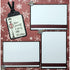 The Most Wonderful Time Of The Year (2) - 12 x 12 Pages, Fully-Assembled & Hand-Crafted 3D Scrapbook Premade by SSC Designs
