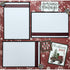 The Most Wonderful Time Of The Year (2) - 12 x 12 Pages, Fully-Assembled & Hand-Crafted 3D Scrapbook Premade by SSC Designs