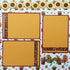 Hello Autumn (2) - 12 x 12 Pages, Fully-Assembled & Hand-Crafted 3D Scrapbook Premade by SSC Designs