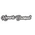Honor's Banquet 2 x 10 Laser Cut Scrapbook Embellishment by SSC Laser Designs