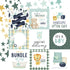 It's a Boy Scrapbook Paper & Sticker Collection Kit by Echo Park Paper - 13 Pieceses