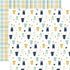It's a Boy Scrapbook Paper & Sticker Collection Kit by Echo Park Paper - 13 Pieceses
