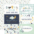It's a Boy Scrapbook Paper & Sticker Collection Kit by Echo Park Paper - 13 Pieceses