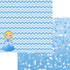 Inspired By Collection Blue Princess 12 x 12 Double-Sided Scrapbook Paper by SSC Designs