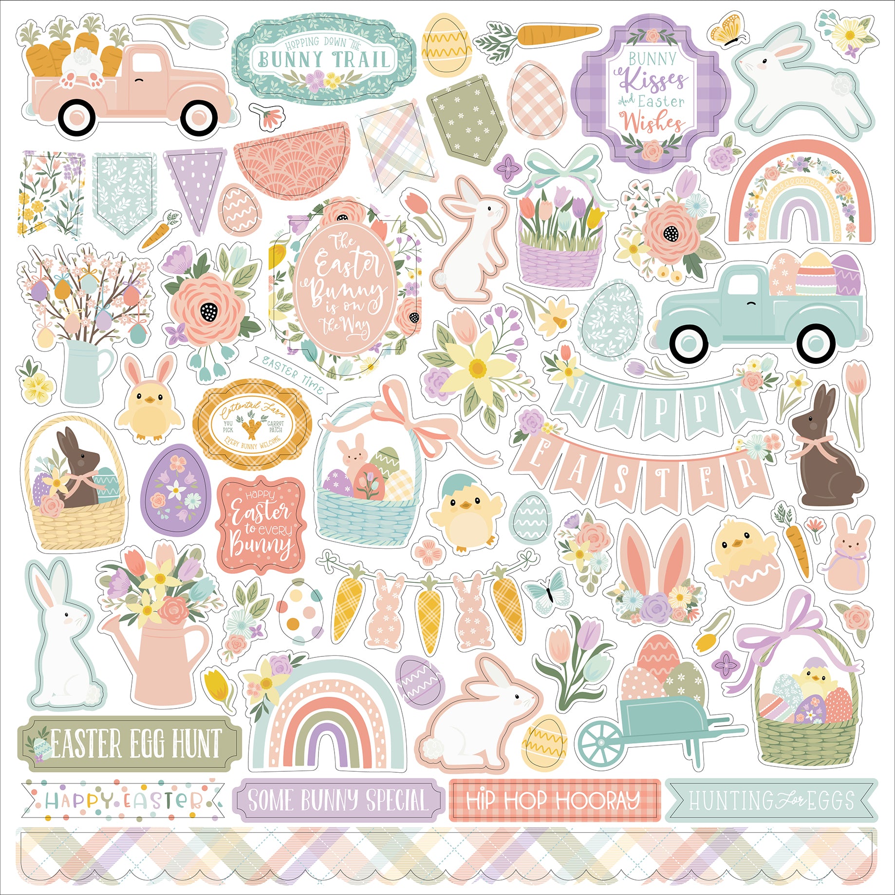 It's Easter Time Collection 12 x 12 Scrapbook Collection Pack by Echo Park Paper