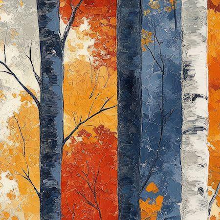 Cardmaker's Collection Indigo Fall 4.25 x 5.5 Pre-Cut Card Fronts by SSC Designs - 24 Pack