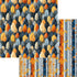 Indigo Fall Collection Beautiful Birch 12 x 12 Double-Sided Scrapbook Paper by SSC Designs
