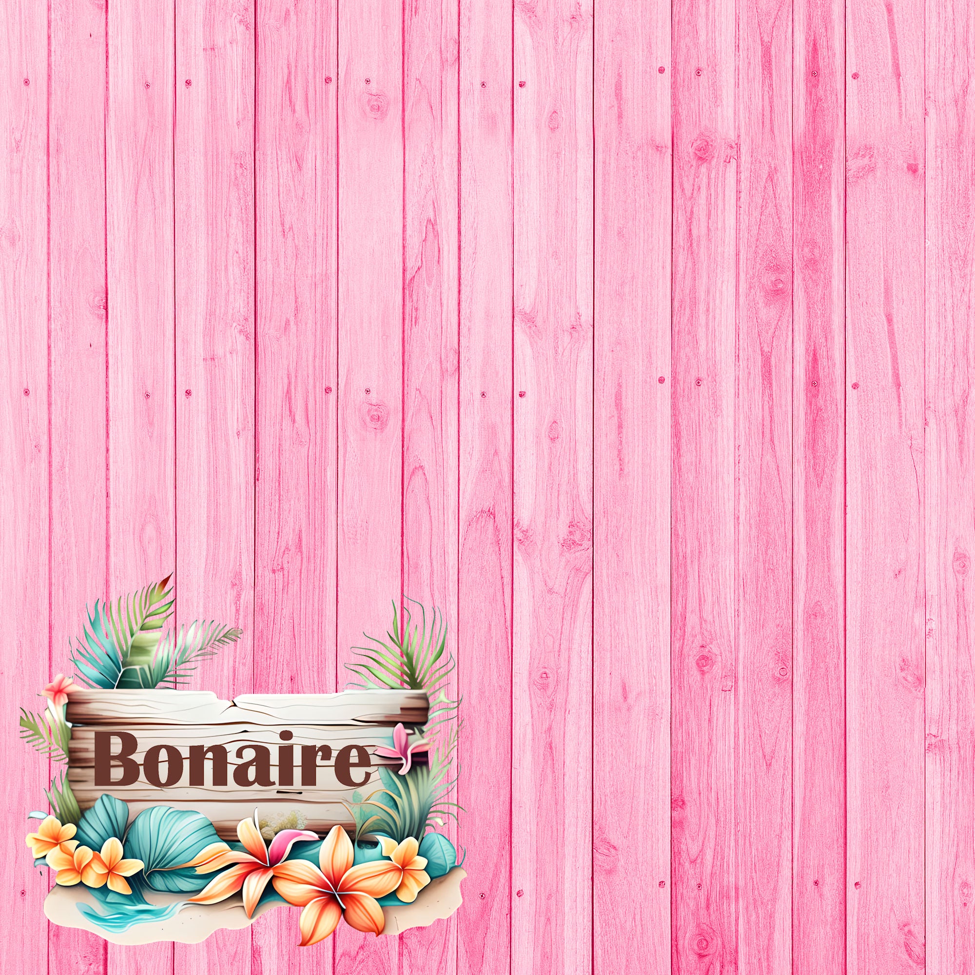 Island Life Collection Bonaire 12 x 12 Double-Sided Scrapbook Paper by SSC Designs