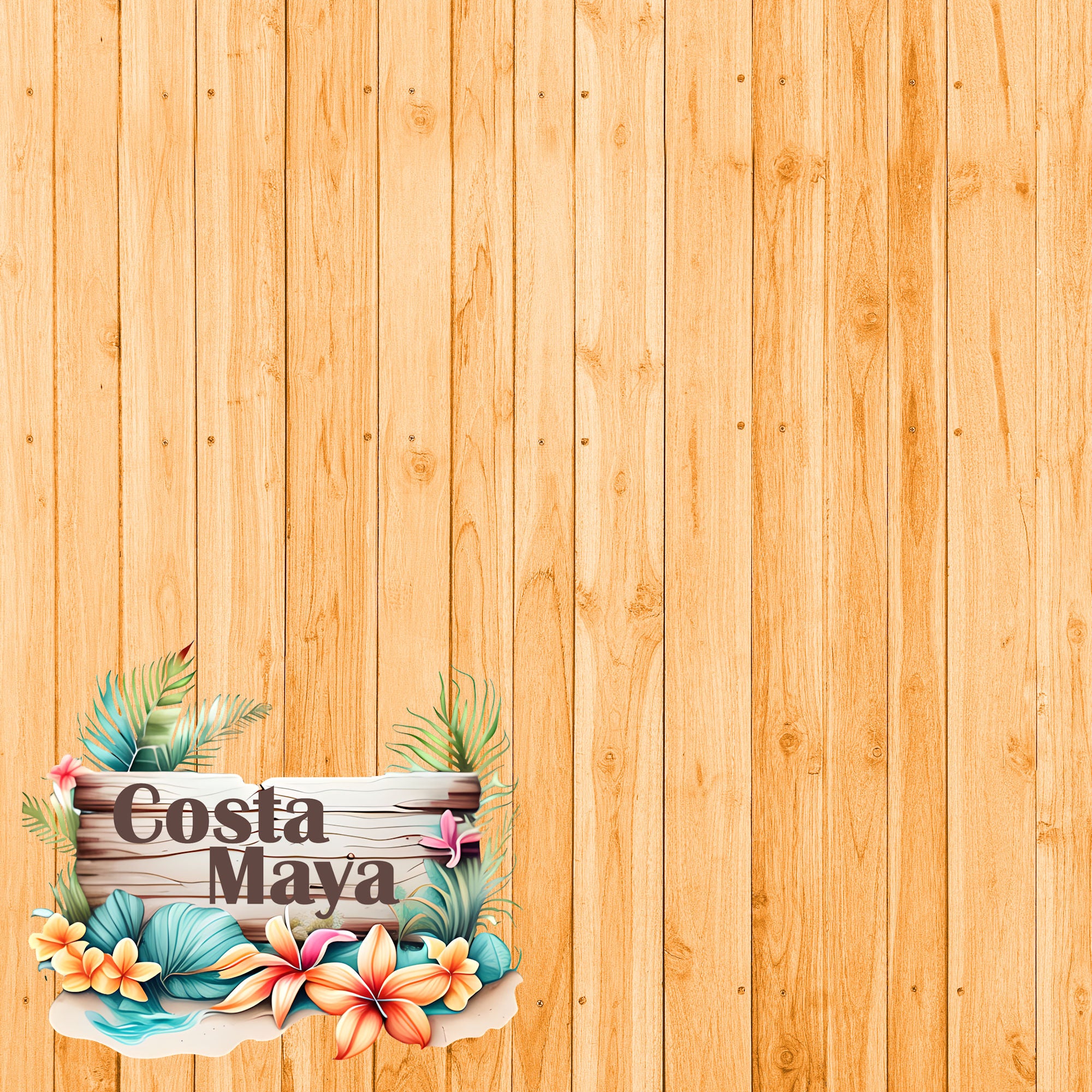 Island Life Collection Costa Maya 12 x 12 Double-Sided Scrapbook Paper by SSC Designs