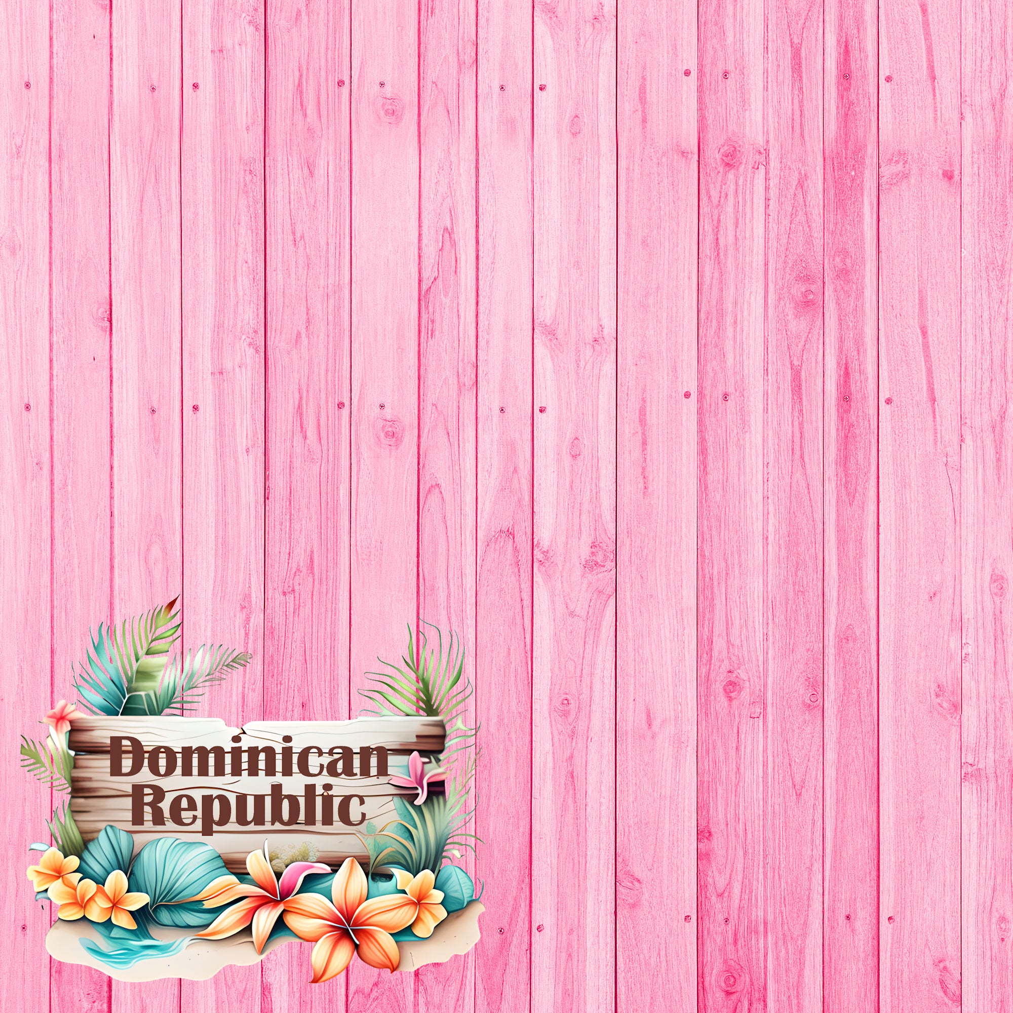 Island Life Collection Dominican Republic 12 x 12 Double-Sided Scrapbook Paper by SSC Designs