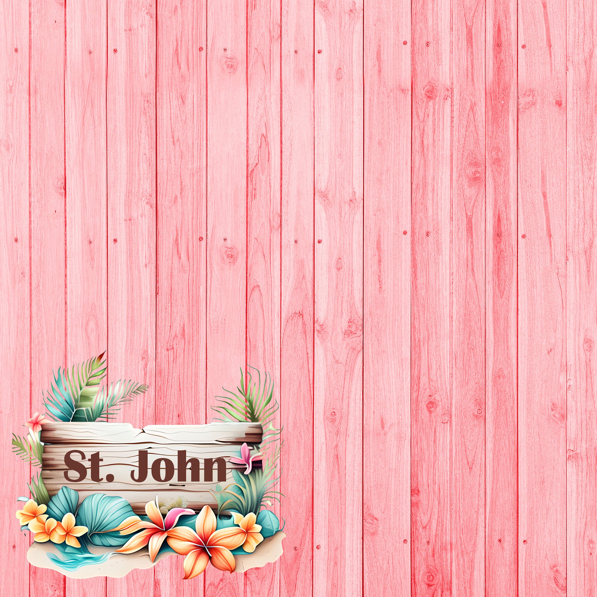 Island Life Collection St. John 12 x 12 Double-Sided Scrapbook Paper by SSC Designs