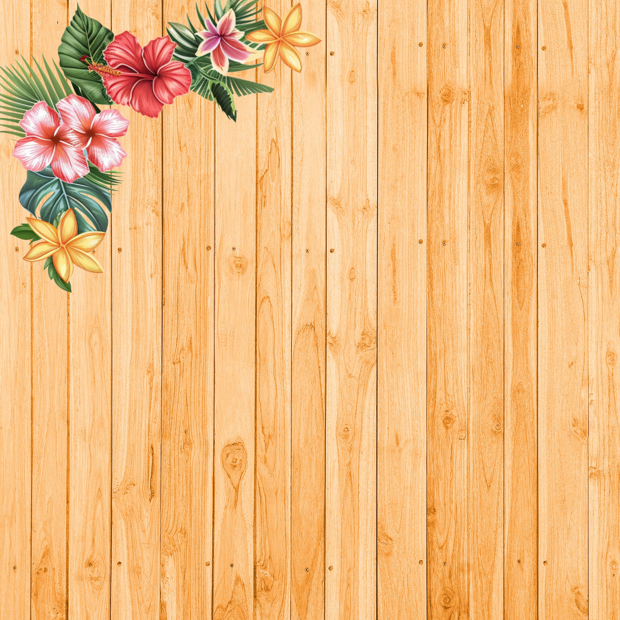 Island Life Collection Honeymoon 12 x 12 Double-Sided Scrapbook Paper by SSC Designs