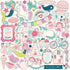 Imagine That Girl Collection 12 x 12 Element Sticker Sheet by Echo Park Paper