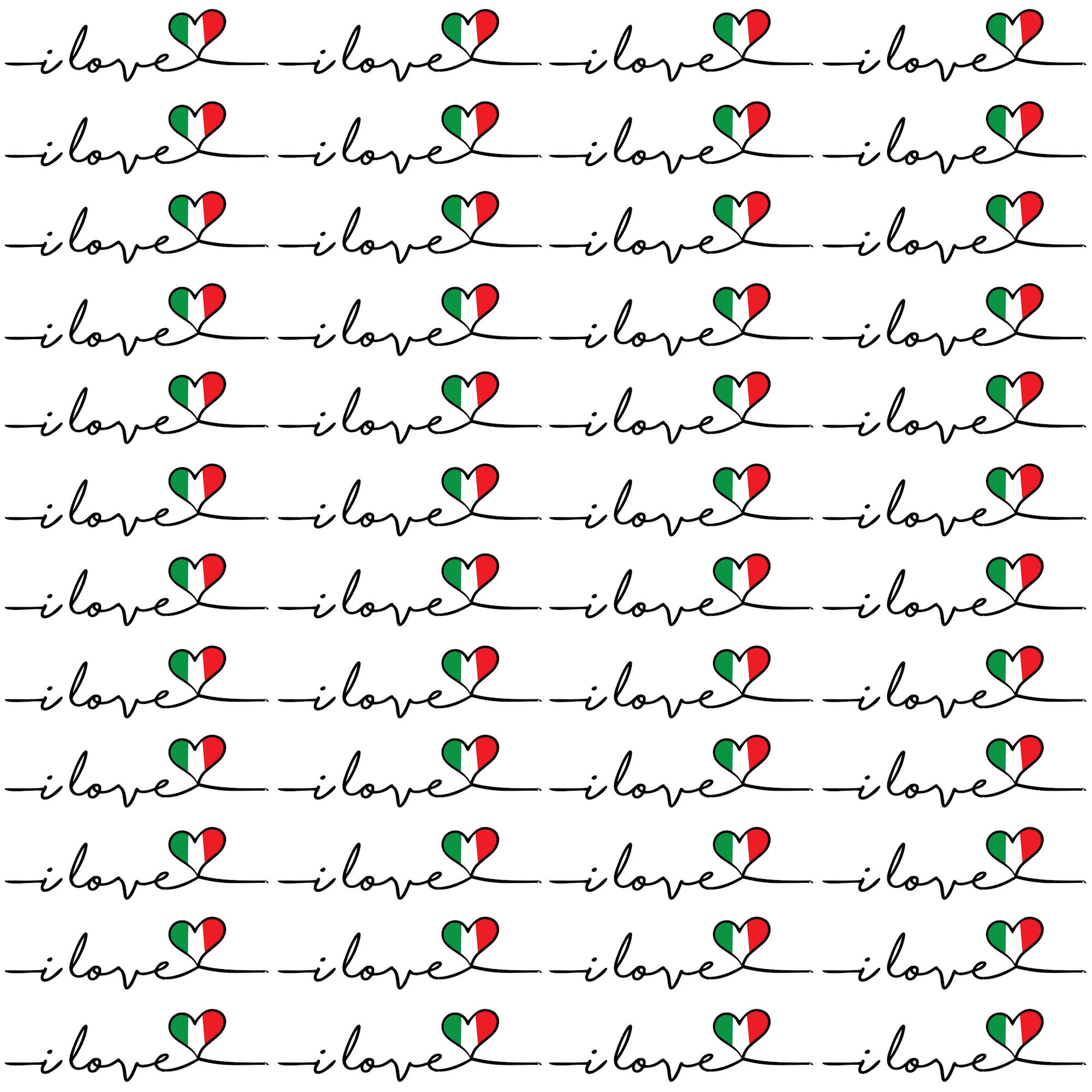 Italy Travels Collection Io ao I'Italia 12 x 12 Double-Sided Scrapbook Paper by SSC Designs