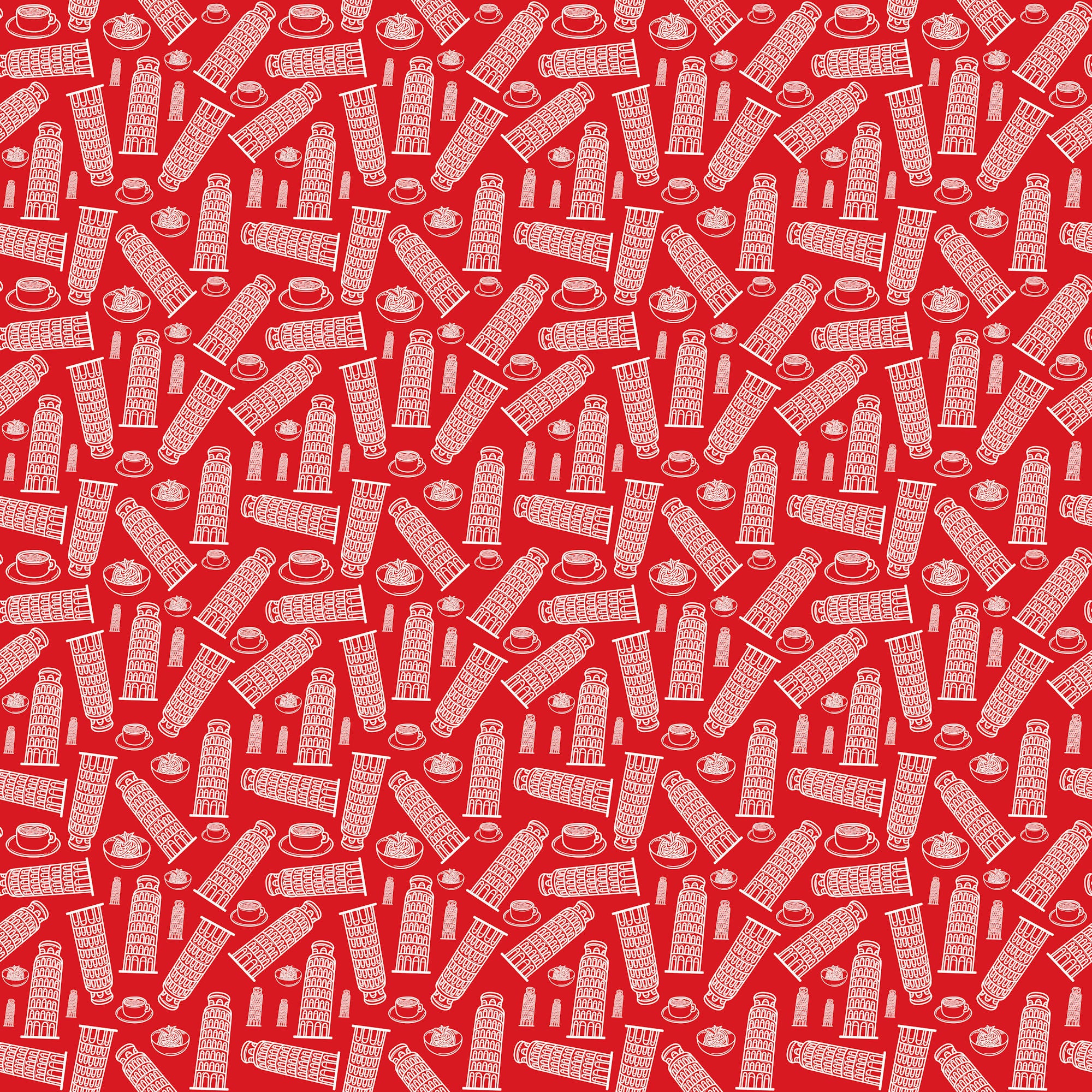 Italy Travels Collection Venetian Nights 12 x 12 Double-Sided Scrapbook Paper by SSC Designs