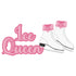 Sports Collection Ice Queen 5.75 x 4.25 Title & Ice Skates Fully-Assembled Laser Cut by SSC Laser Designs