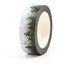TW Collection Winter Evergreen Scene Silver Foiled Washi Tape by SSC Designs - 15 mm x 30 Feet