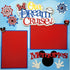 Disneyana Collection Our Dream Cruise (2) - 12 x 12 Pages, Fully-Assembled & Hand-Crafted 3D Scrapbook Premade by SSC Designs