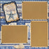 Make A Wish On A Starfish (2) - 12 x 12 Pages, Fully-Assembled & Hand-Crafted Dimensional Scrapbook Premade by SSC Designs