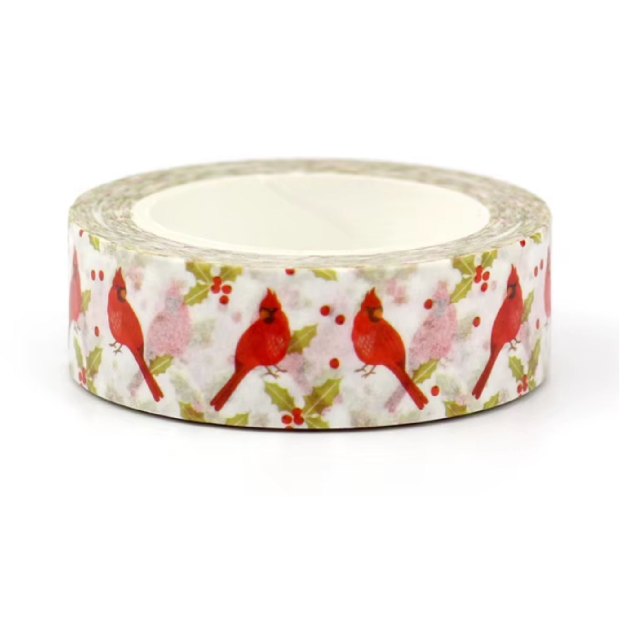 TW Collection Red Cardinals Washi Tape by SSC Designs - 15 mm x 30 Feet