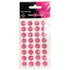 Say It With Bling Collection 10mm Perfectly Pink Iced Diamonds by Want 2 Scrap - 32 Pieces