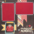 Disneyana Collection Magical Memories Celebrate (2) - 12 x 12 Pages, Fully-Assembled & Hand-Crafted Dimensional Scrapbook Premade by SSC Designs