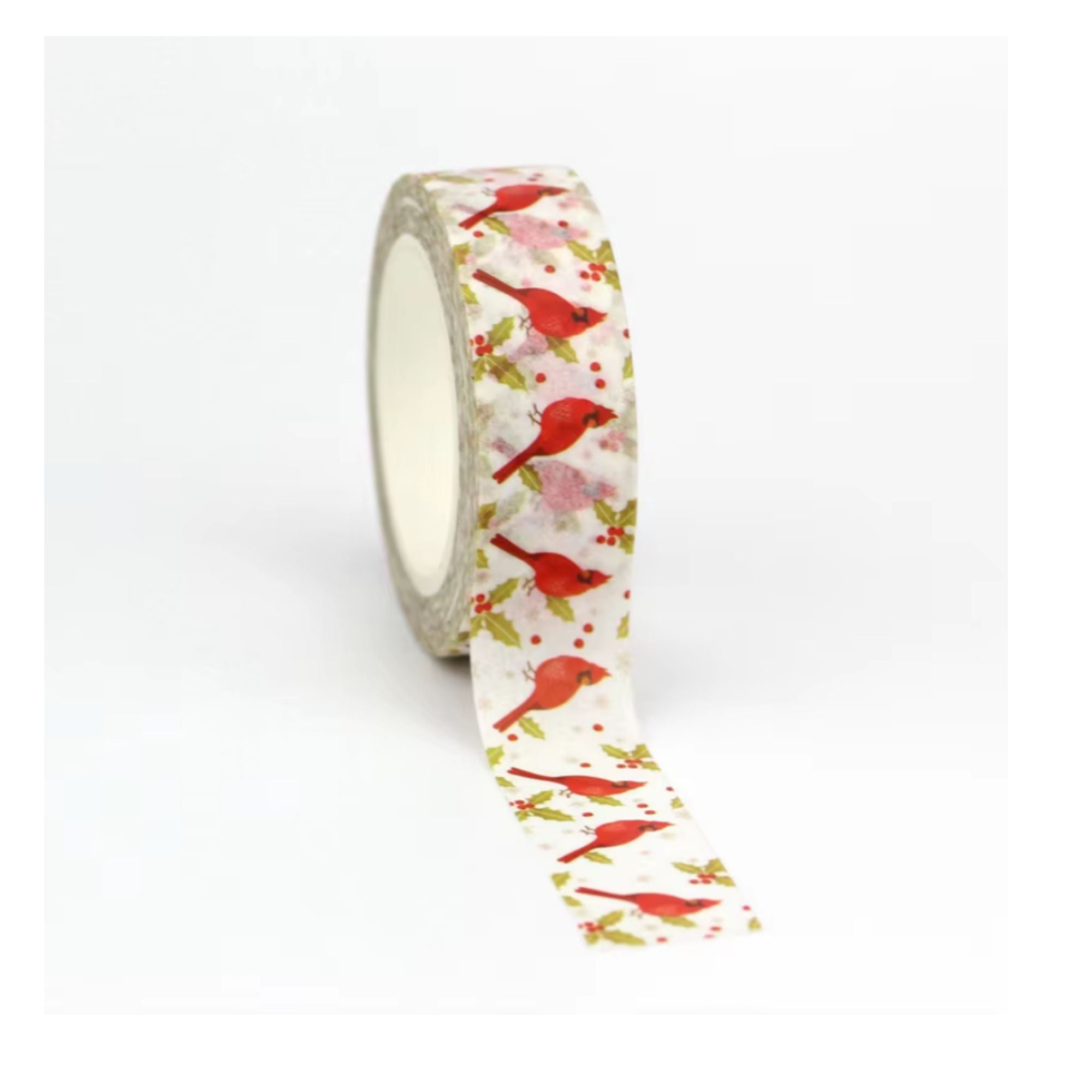 TW Collection Red Cardinals Washi Tape by SSC Designs - 15 mm x 30 Feet