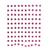 Our Brads Need Friends Collection Jewels Hot Pink Self-Adhesive Rhinestones by Eyelet Outlet - 100 Rhinestones