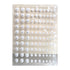 Our Brads Need Friends Collection White Multi-Sized Self-Adhesive Pearls by Eyelet Outlet - 100 Pearls