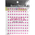 Our Brads Need Friends Collection Pearl Hot Pink Self-Adhesive Pearls by Eyelet Outlet - 100 Pearls